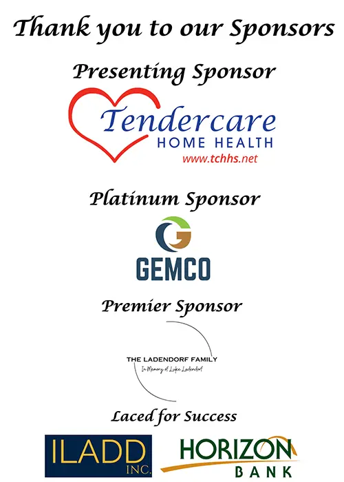 Thank you to our presenting, platinum, premier, and laced for success sponsors