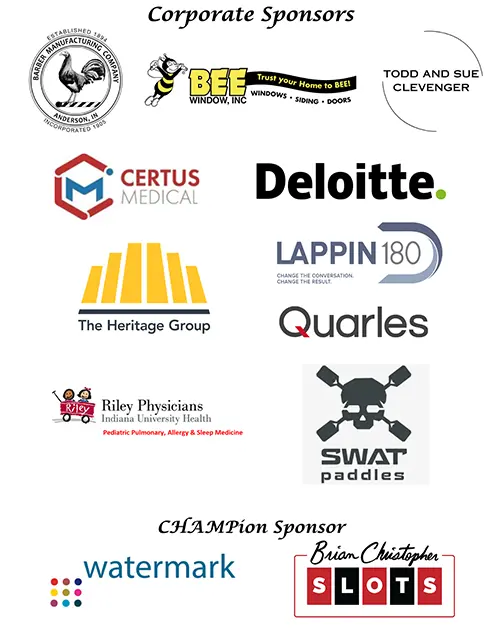 Thank you to our corporate and CHAMPion sponsors.