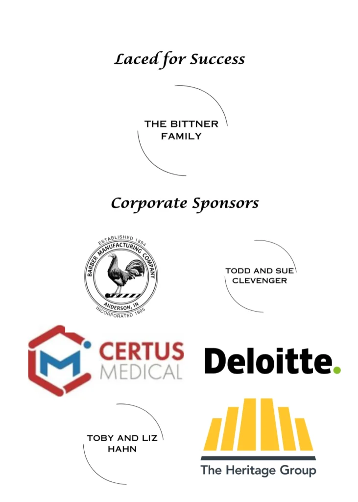 Laced for Success sponsor and Corporate Sponsors